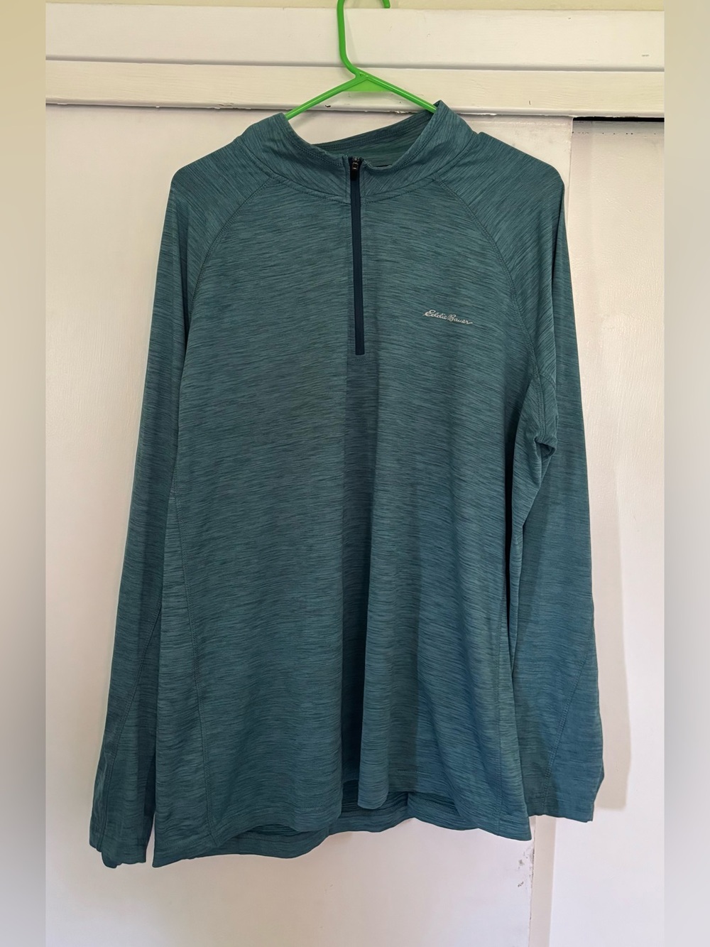 Eddie Bauer Men’s XXL Motion FreeDry 1/4-Zip Pullover